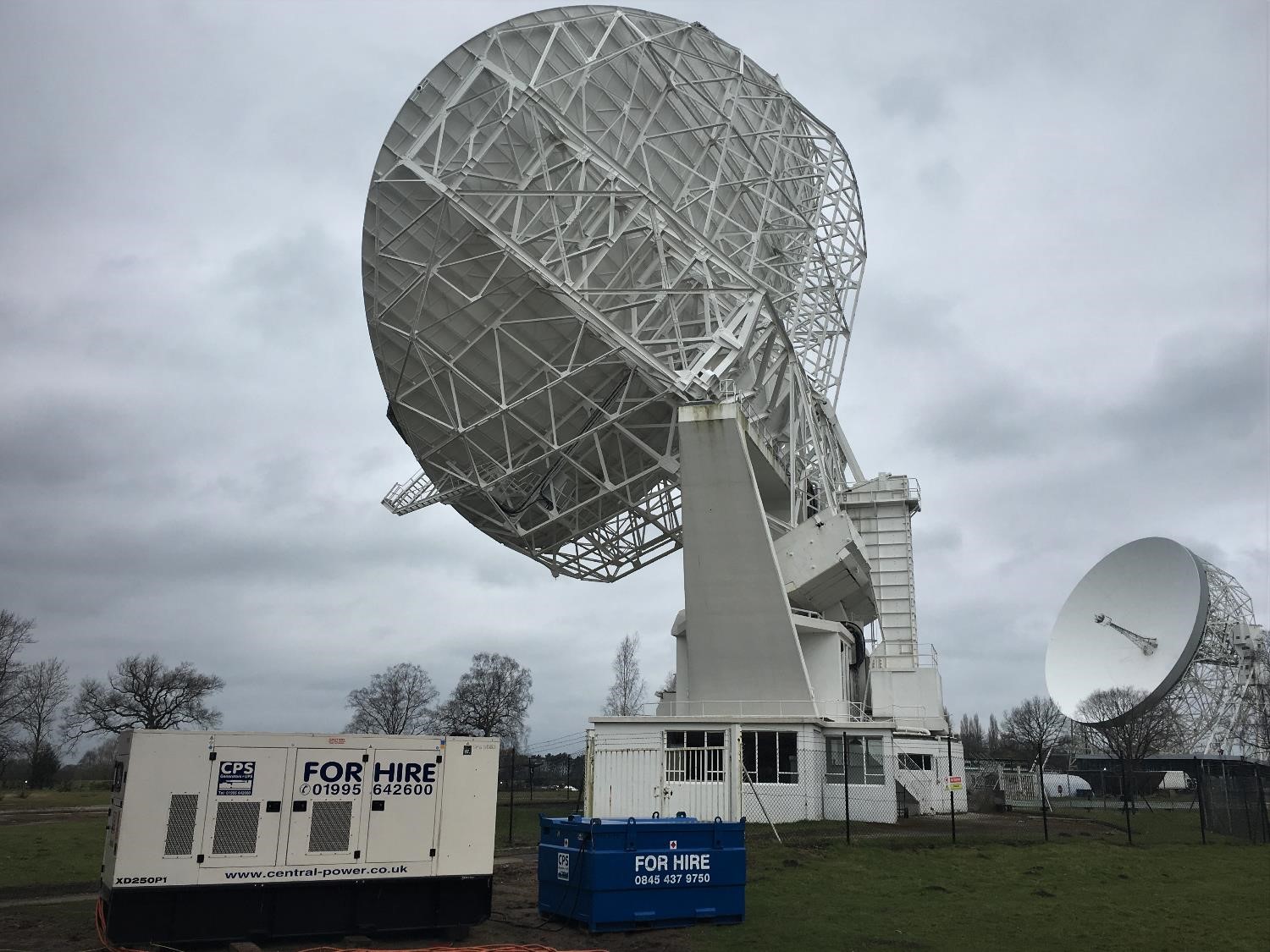 CPS Powers Jodrell Bank Telescope