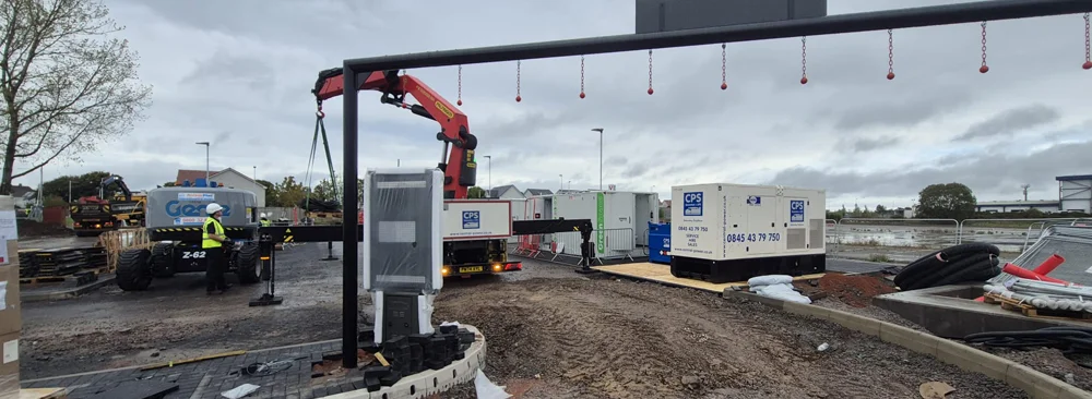 Temporary Power Solution for a Major International Fast-Food Chain